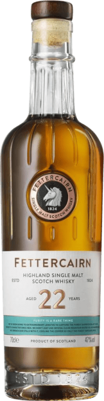 Kostenloser Versand | Whiskey Single Malt Fettercairn Großbritannien 22 Jahre 70 cl