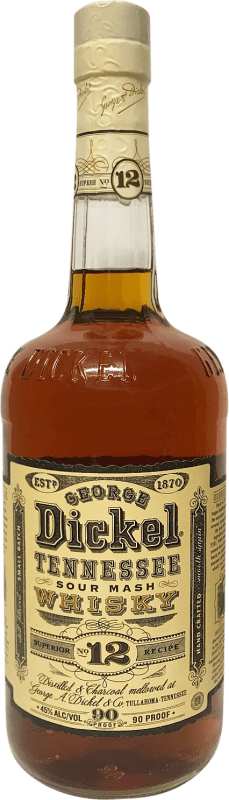 Бесплатная доставка | Виски Бурбон George Dickel Nº 12 Соединенные Штаты 1 L