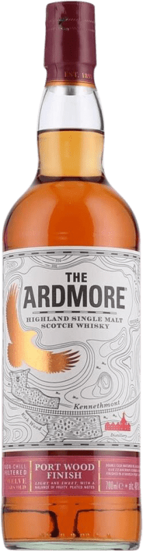 Free Shipping | Whisky Single Malt Ardmore Port Wood Finish United Kingdom 12 Years 70 cl