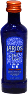 29,95 € | Коробка из 20 единиц Джин Larios Испания 12 Лет миниатюрная бутылка 5 cl