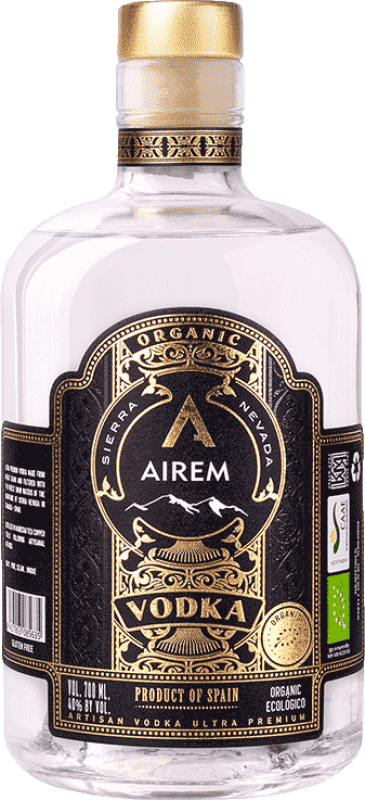 35,95 € | Wodka Airem Premium Organic Kosher sin Gluten 70 cl