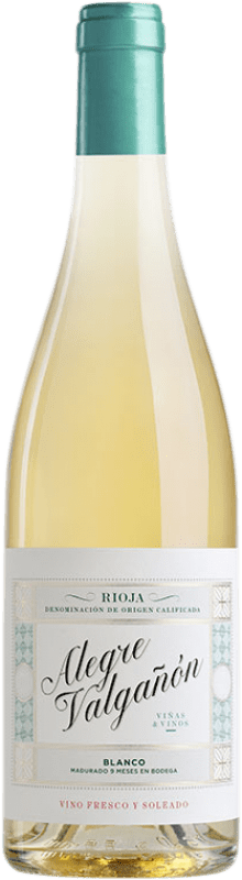 免费送货 | 白酒 Alegre Valgañón Blanco 岁 D.O.Ca. Rioja 拉里奥哈 西班牙 Viura, Grenache White, Rojal, Calagraño 75 cl