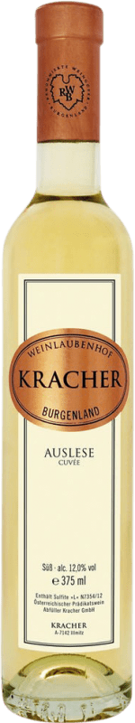 Бесплатная доставка | Сладкое вино Alois Kracher Auslese Cuvée Австрия Chardonnay, Welschriesling Половина бутылки 37 cl