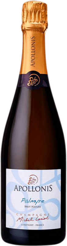 送料無料 | 白スパークリングワイン Michel Loriot Apollonis Palmyre ブルットの自然 A.O.C. Champagne シャンパン フランス Chardonnay, Pinot Meunier 75 cl