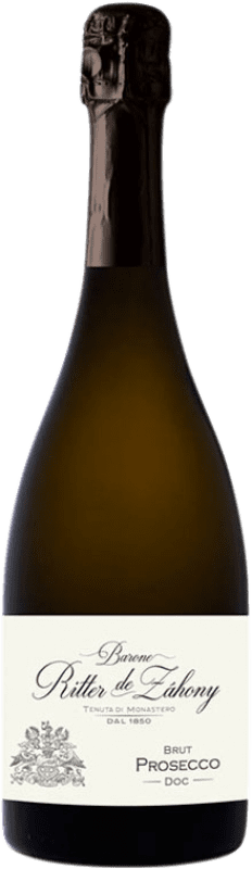 Envio grátis | Espumante branco Ritter de Záhony Brut D.O.C. Prosecco Itália Glera 75 cl