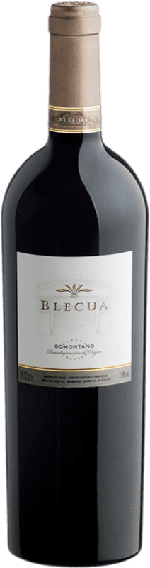 Free Shipping | Red wine Blecua D.O. Somontano Aragon Spain Merlot, Syrah, Grenache, Cabernet Sauvignon 75 cl