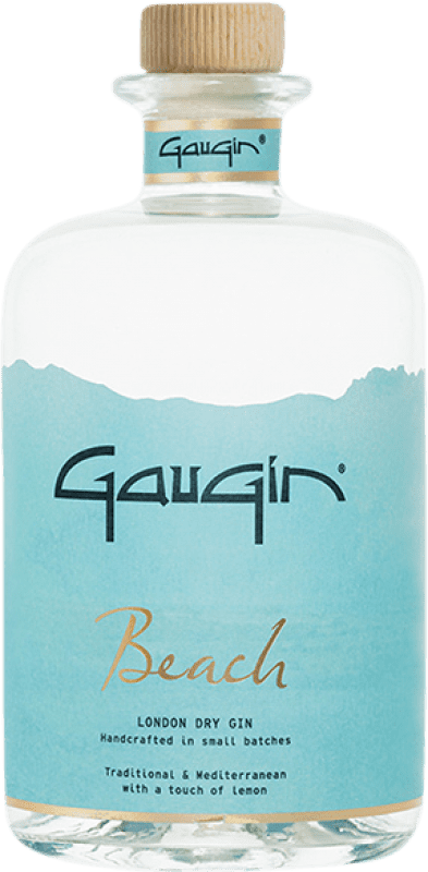 Envio grátis | Genever Gin GauGin Beach Bélgica Garrafa Medium 50 cl