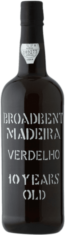 免费送货 | 强化酒 Broadbent Verdelho I.G. Madeira 马德拉 葡萄牙 Verdejo 10 岁 75 cl