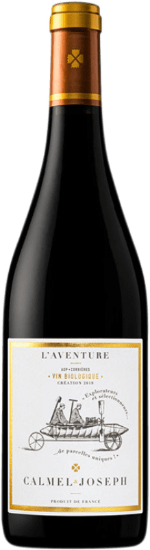 Free Shipping | Red wine Calmel & Joseph L'Aventure A.O.C. Corbières Languedoc-Roussillon France Syrah, Garnacha Roja 75 cl