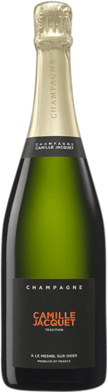 Бесплатная доставка | Белое игристое Camille Jacquet Tradition брют A.O.C. Champagne шампанское Франция Pinot Black, Chardonnay, Pinot Meunier 75 cl