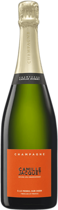 Free Shipping | White sparkling Camille Jacquet Grand Cru Blanc de Blancs A.O.C. Champagne Champagne France Chardonnay 75 cl