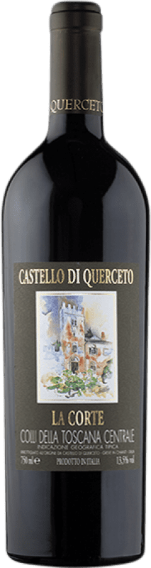 Free Shipping | Red wine Castello di Querceto La Corte Italy Sangiovese 75 cl