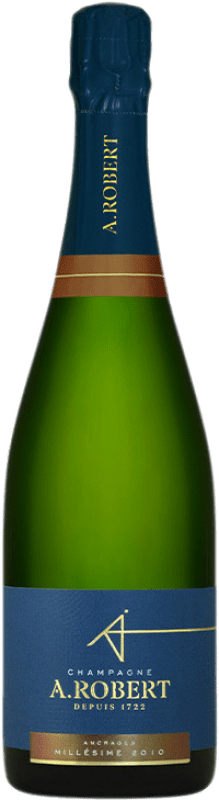 送料無料 | 白スパークリングワイン A. Robert Millésimé A.O.C. Champagne シャンパン フランス Pinot Black, Chardonnay, Pinot Meunier 75 cl