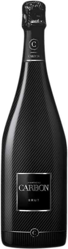 Free Shipping | White sparkling Carbon Fiber Brut A.O.C. Champagne Champagne France Pinot Black, Chardonnay, Pinot Meunier 75 cl