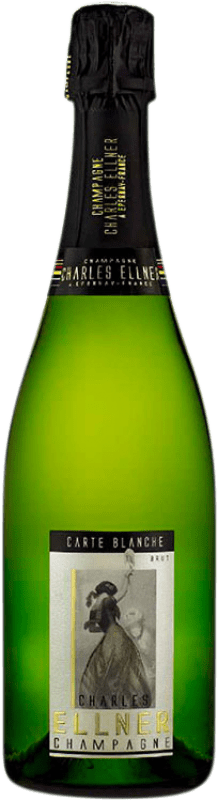 31,95 € | Белое игристое Ellner Carte Blanche A.O.C. Champagne шампанское Франция Pinot Black, Chardonnay, Pinot Meunier 75 cl