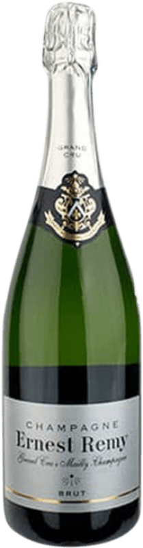 Free Shipping | White sparkling Ernest Remy Blanc de Noirs Grand Cru A.O.C. Champagne Champagne France Pinot Black 75 cl