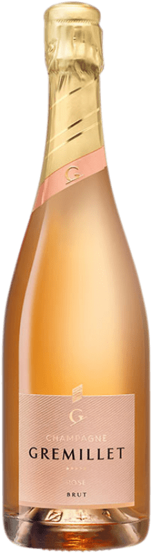 Envio grátis | Espumante rosé Gremillet Rosé d'Assemblage A.O.C. Champagne Champagne França Pinot Preto, Chardonnay 75 cl