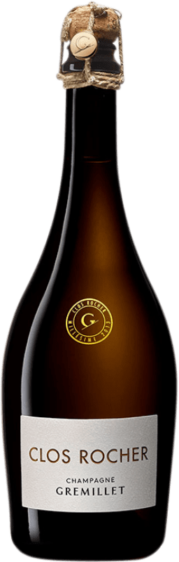 送料無料 | 白スパークリングワイン Gremillet Clos Rocher Brut A.O.C. Champagne シャンパン フランス Pinot Black 75 cl