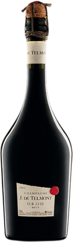 送料無料 | 白スパークリングワイン J. de Telmont Cuvée OR 1735 A.O.C. Champagne シャンパン フランス Chardonnay 75 cl