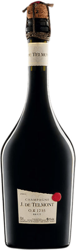 Free Shipping | White sparkling J. de Telmont Cuvée OR 1735 A.O.C. Champagne Champagne France Chardonnay 75 cl