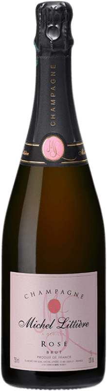 29,95 € | ロゼスパークリングワイン Michel Littiere Rosé Brut A.O.C. Champagne シャンパン フランス Pinot Black, Chardonnay, Pinot Meunier 75 cl