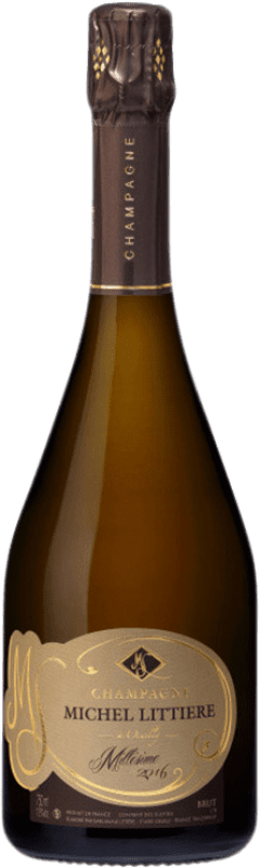 Envio grátis | Espumante branco Michel Littiere Millésimé A.O.C. Champagne Champagne França Pinot Preto, Chardonnay, Pinot Meunier 75 cl