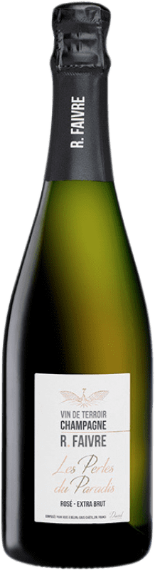 送料無料 | ロゼスパークリングワイン R. Faivre Les Perles du Paradis Rosé A.O.C. Champagne シャンパン フランス Pinot Black, Chardonnay, Pinot Meunier 75 cl