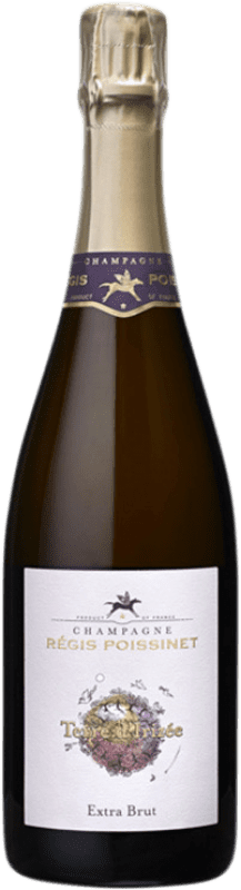 Spedizione Gratuita | Spumante bianco Régis Poissinet Terre d'Irizée Brut Extra A.O.C. Champagne champagne Francia Chardonnay, Pinot Meunier 75 cl