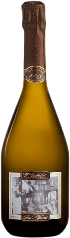 送料無料 | 白スパークリングワイン Vincent Testulat Cuvée Paul Vincent Millésimé Brut A.O.C. Champagne シャンパン フランス Chardonnay 75 cl