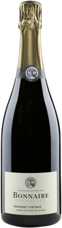 Envoi gratuit | Blanc mousseux Bonnaire Cramant Grand Cru Blanc de Blancs Vintage A.O.C. Champagne Champagne France Chardonnay 75 cl