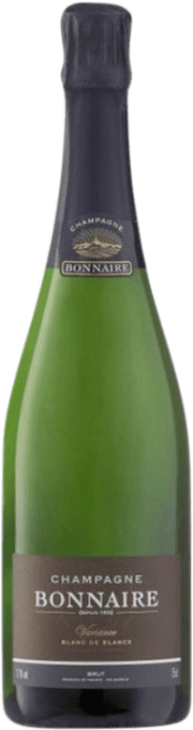 免费送货 | 白酒 Bonnaire Variance Blanc de Blancs A.O.C. Champagne 香槟酒 法国 Chardonnay 75 cl