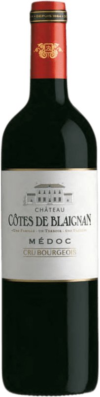 11,95 € | 赤ワイン Château Côtes de Blaignan A.O.C. Médoc Aquitania フランス Merlot, Cabernet Sauvignon, Cabernet Franc, Petit Verdot 75 cl