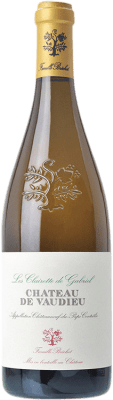 Château de Vaudieu Les Clairette de Gabriel Clairette Blanche Châteauneuf-du-Pape 高齢者 75 cl