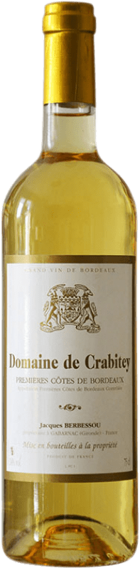 送料無料 | 白ワイン Domaine de Crabitey Premières 甘い A.O.C. Côtes de Bordeaux ボルドー フランス Sauvignon White, Sémillon, Muscadelle 75 cl