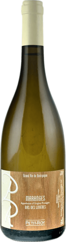 Бесплатная доставка | Белое вино Petit-Roy Bas des Loyères Blanco A.O.C. Maranges Бургундия Франция Chardonnay 75 cl