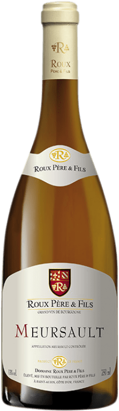 Free Shipping | White wine Roux Aged A.O.C. Meursault Burgundy France Chardonnay 75 cl