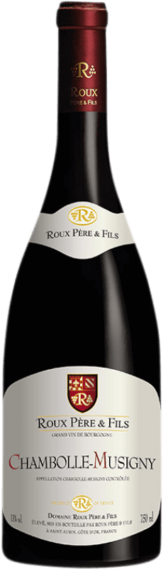 Free Shipping | Red wine Roux Chambolle-Musigny A.O.C. Côte de Nuits-Villages Burgundy France Pinot Black 75 cl