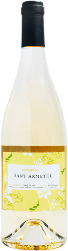 Free Shipping | White wine Sant Armettu Rosumarinu Blanc Vin de Corse Sartène France Vermentino 75 cl