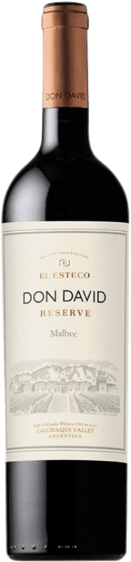 Бесплатная доставка | Красное вино El Esteco Don David Salta Резерв Аргентина Malbec 75 cl