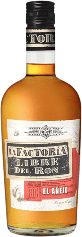 免费送货 | 朗姆酒 Factoría Libre del Ron El Añejo 危地马拉 70 cl