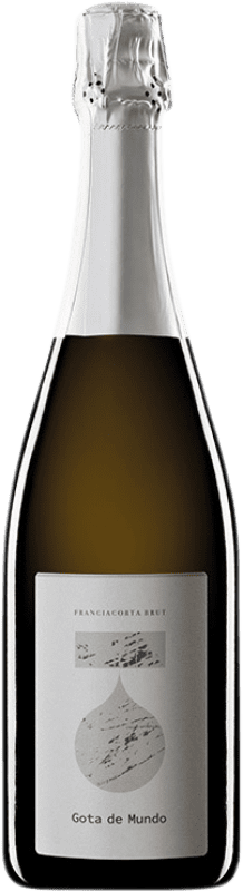 Envoi gratuit | Blanc mousseux Gota de Mundo Brut D.O.C.G. Franciacorta Lombardia Italie Pinot Noir, Chardonnay 75 cl