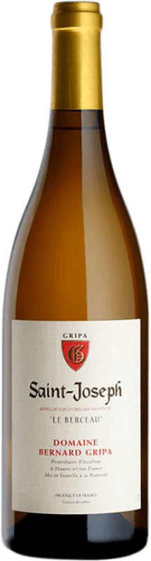 54,95 € | Белое вино Gripa Bernard Le Berceau Blanco старения A.O.C. Saint-Joseph Рона Франция Marsanne 75 cl