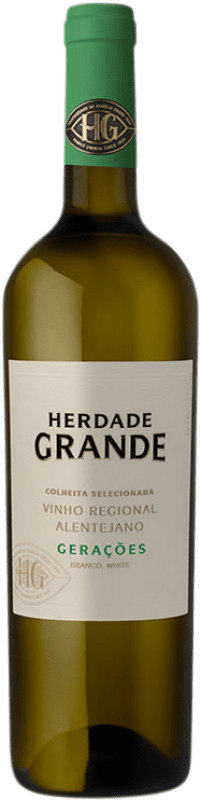 Бесплатная доставка | Белое вино Herdade Grande Gerações Branco I.G. Alentejo Алентежу Португалия Albariño, Verdello 75 cl