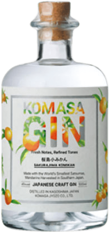 51,95 € Бесплатная доставка | Джин Komasa Komikan Craft Средняя бутылка 50 cl
