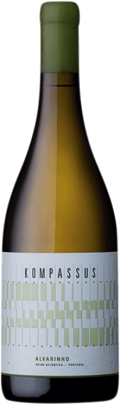 Envoi gratuit | Vin blanc Kompassus D.O.C. Bairrada Portugal Albariño 75 cl