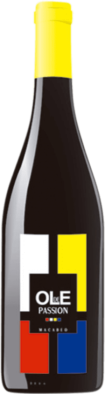 Free Shipping | White wine La Cepa de Pelayo Ole de Passion D.O. Manchuela Castilla la Mancha Spain Macabeo 75 cl