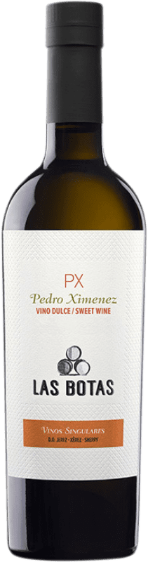 Kostenloser Versand | Süßer Wein Las Botas P.X. D.O. Jerez-Xérès-Sherry Andalusien Spanien Pedro Ximénez Medium Flasche 50 cl