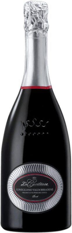 18,95 € | 白スパークリングワイン Le Contesse Brut D.O.C.G. Prosecco di Conegliano-Valdobbiadene トレヴィーゾ イタリア Glera 75 cl