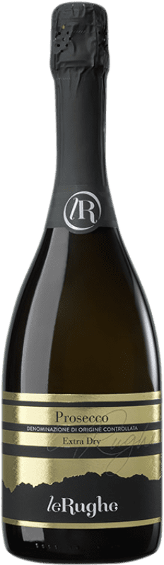 送料無料 | 白スパークリングワイン Le Rughe 余分な乾燥 D.O.C. Prosecco イタリア Glera 75 cl