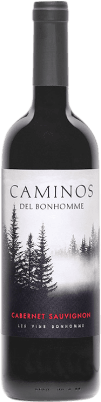 Free Shipping | Red wine Bonhomme Caminos D.O. Valencia Valencian Community Spain Cabernet Sauvignon 75 cl